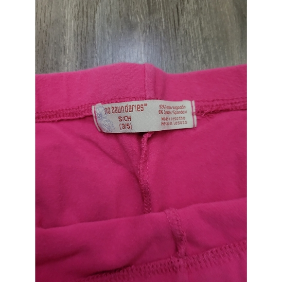 Pink Cropped Leggings - Picture 3 of 3